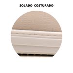 Tênis Masculino Em Couro Natural Bege Fork 16040