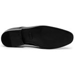 Sapato Social Masculino De Couro Preto Sola de Borracha Turunelli 611 Copia