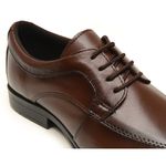 Sapato Social Oxford Masculino De Couro 911 Caramelo BR2