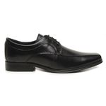 Sapato Social Oxford Masculino De Couro 911 Preto BR2