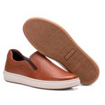 Tênis Sapatênis Casual Slip On Masculino Sintético Havana CRE0075