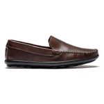 Mocassim Masculino Clássico de Couro Tabaco MO10
