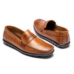 Mocassim Masculino Clássico Em Couro Bambu MO15