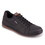 Tênis Sapatênis Masculino Sintético Elástico Preto ST176