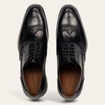 Sapato Social Derby Full Brogue Preto