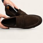 Sapato Social Penny Loafer Café