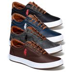 Combo 4 Pares Polo Open Masculino