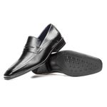 Sapato Social Masculino Loafer Major em Couro Estilo Italiano