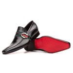 Sapato Masculino Loafer Italiano Premium Solado em Couro