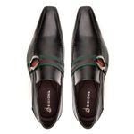 Sapato Masculino Loafer Italiano Premium Solado em Couro