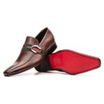 Sapato Masculino Loafer Italiano Premium Solado em Couro