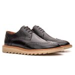 Derby Brogue Masculino em Couro Premium Tratorado Palermo