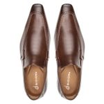 Sapato Masculino Loafer Social Solado em Couro Mouro