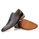Sapato Social Masculino Turim Premium em Couro Estilo Italiano 