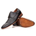 Sapato Social Masculino Turim Estilo Italiano Premium em Couro