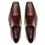 Sapato Social Masculino Loafer Estilo Italiano Vicenza em Couro 