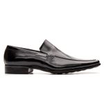 Sapato Social Masculino Loafer Estilo Italiano Vicenza em Couro 