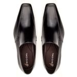 Sapato Social Masculino Loafer Estilo Italiano Vicenza em Couro 