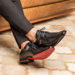 Sapato Social Estilo Italiano Masculino Premium em Couro com Detalhes