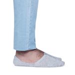 Kit 3 Pares Meia Invisível Masculina Berlutini Cinza