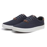 Sapatênis Casual BS Lona Azul Palmilha de Gel 