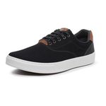Sapatênis Casual BS Lona Preto Palmilha de Gel 