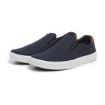 Sapatênis Slip on BS Lona Azul Palmilha de Gel 