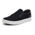 Sapatênis Slip on BS Lona Preto Palmilha de Gel Copia