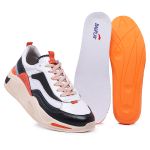 Tênis Impact Black Orange Dad Sneaker Masculino Badplay