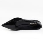 Sapatilha Verniz Molhado Preto