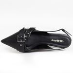 Slingback Napa Santorine Preto