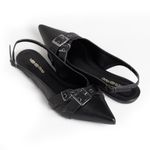 Slingback Napa Santorine Preto