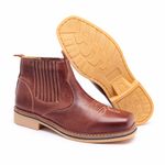 Bota Country Sola Látex Marrom