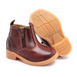 Botina Masculina e Feminina Infantil Bota Country Couro Legítimo