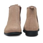 Bota Chelsea Casual Areia