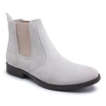 Bota Chelsea Casual Creme
