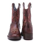 Bota Texana Infantil Marrom