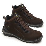 Bota Adventure Masculina Nobuck Café Trilha