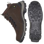 Bota Adventure Masculina Nobuck Café Trilha