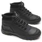 Bota Adventure Masculina Preta Tênis Boots