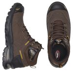 Bota Adventure Masculina Chocolate Coturno Detalhe Biqueira
