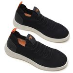 Tênis Meia Masculino Casual Confortável Leve Preto
