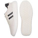 Tênis Masculino Casual Leve Off White com Detalhes Preto
