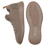Tênis Meia Casual Masculino Confortável Leve Areia