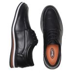 Sapatênis Casual Masculino Oxford Preto