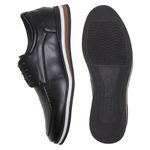 Sapatênis Casual Masculino Oxford Preto