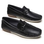 Mocassim Sapato Masculino Casual Preto