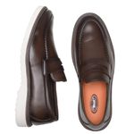Mocassim Sapato Casual Masculino Capuccino