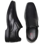 Sapato Social Masculino Preto Linha Conforto Calce Fácil