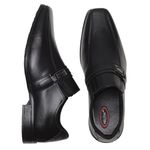 Sapato Social Masculino Casual Elegante Preto Calce Fácil